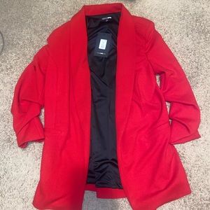 Red blazer